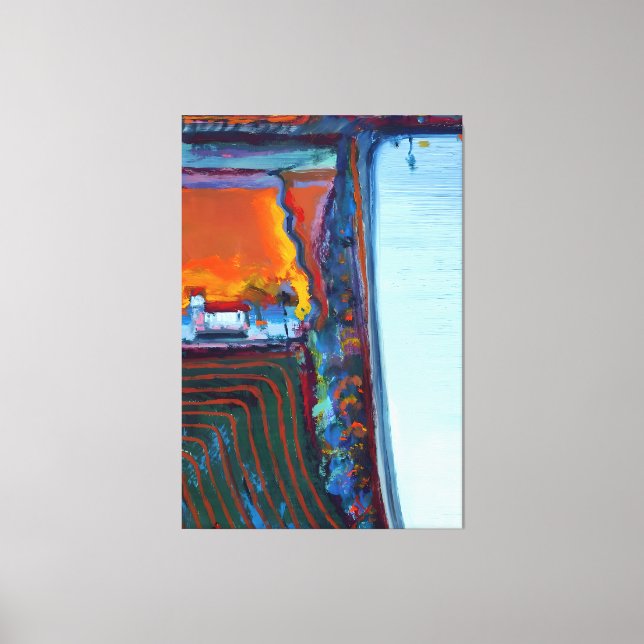 Impressão Em Tela Arte de Wayne Thiebaud (Frente)