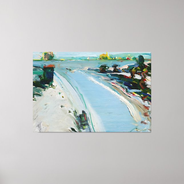 Impressão Em Tela Arte de Wayne Thiebaud (Frente)