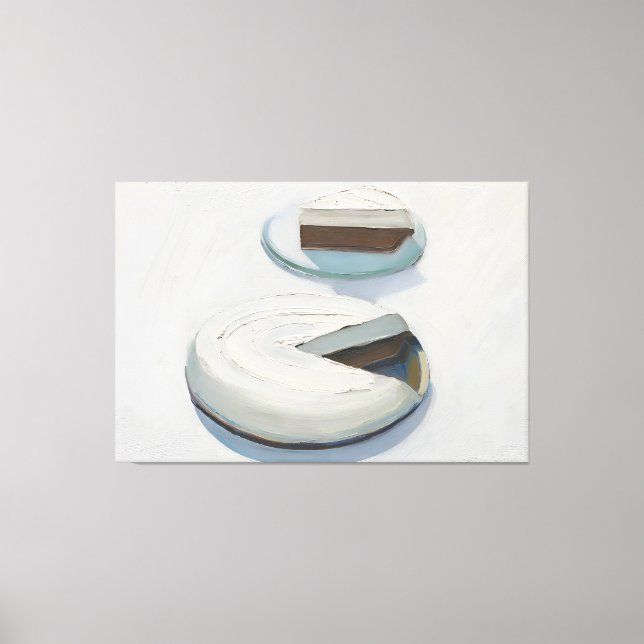 Impressão Em Tela Arte de Wayne Thiebaud (Frente)