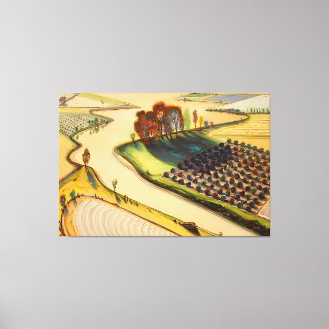 Impressão Em Tela Arte de Wayne Thiebaud (Frente)