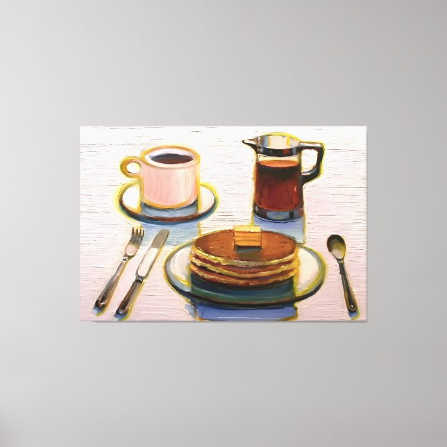 Impressão Em Tela Arte de Wayne Thiebaud (Frente)