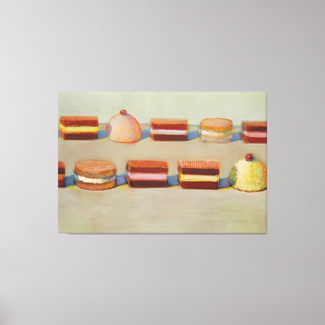 Impressão Em Tela Arte de Wayne Thiebaud (Frente)