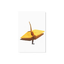 arte decorativa para parede grou de origami sortud