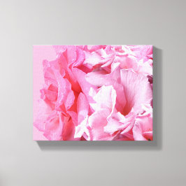 Impressão Em Tela Arte digital boho floral de rosas cor-de-rosa abst