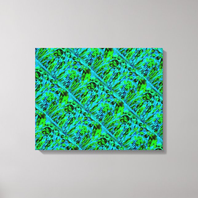 Impressão Em Tela Arte do caos sazonal (Frente)