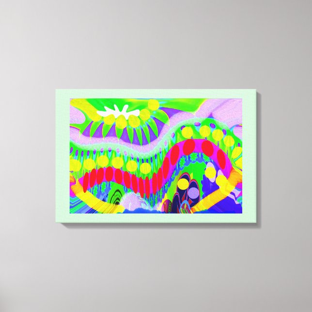 Impressão Em Tela Arte do Countryfile (Frente)