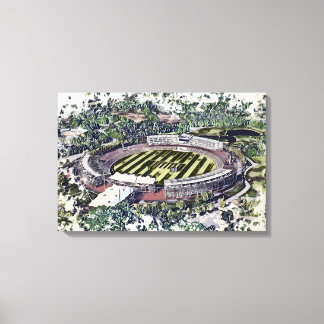 Impressão Em Tela Arte do Estádio de Críquete - Southampton, Hampshi
