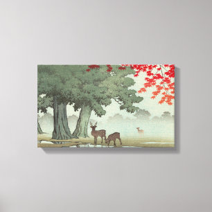 Impressão Em Tela Arte do Ukiyoe Japonês (Hasui Kawase)