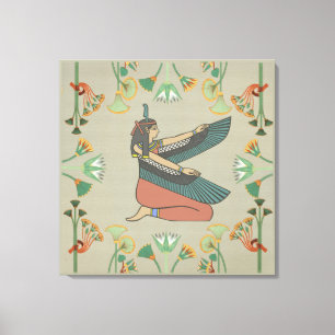 Impressão Em Tela Arte Egípcia