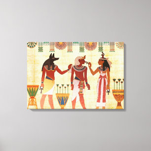 Impressão Em Tela Arte egípcia antiga