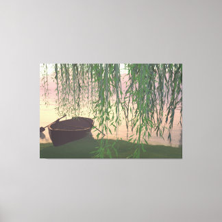 Impressão Em Tela Arte em tela 60"x40" com imagem "Sob os Salgueiros