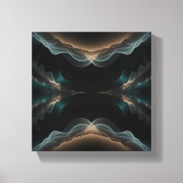 Impressão Em Tela Arte em Tela de Onda Abstrata