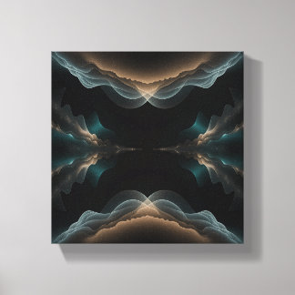 Impressão Em Tela Arte em Tela de Onda Abstrata