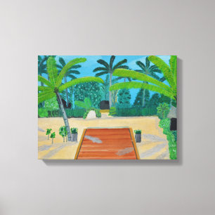 Impressão Em Tela Arte em Tela Maldivas