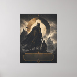 Impressão Em Tela Arte em Tela Personalizada do Rei da Fantasia Pai