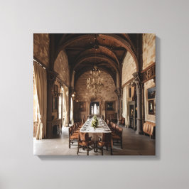 Impressão Em Tela Arte em Tela (Sala de Jantar do Castelo-7)