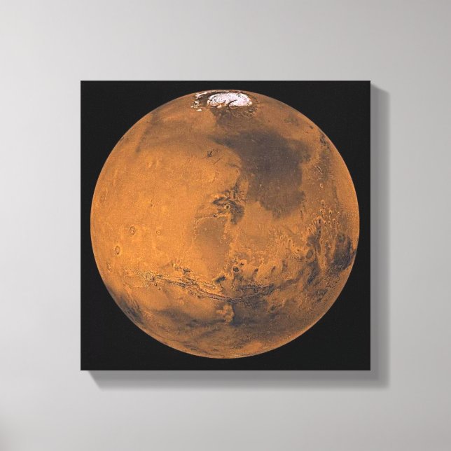 IMPRESSÃO EM TELA ARTE ESPACIAL #16 MARS (Frente)