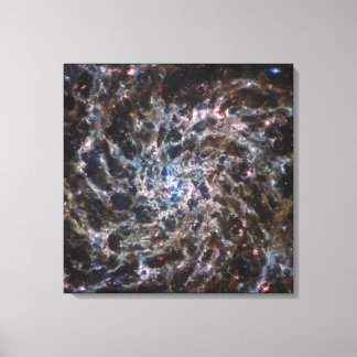 Impressão Em Tela Arte Espacial 44 Galáxia Espiral