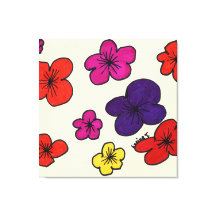 Arte floral para parede