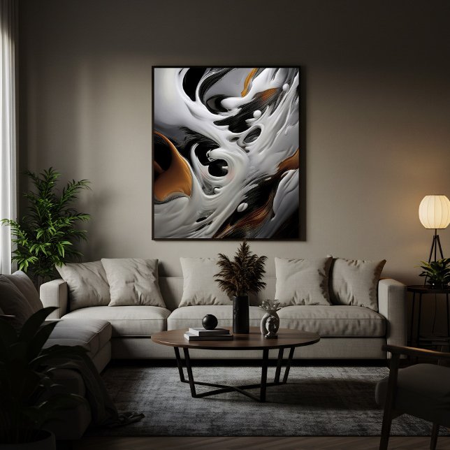 Impressão Em Tela Arte Fluido de Luxo (Criador carregado)