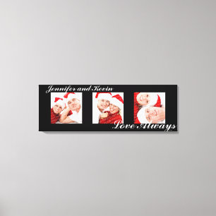 Impressão Em Tela Arte fotográfico personalizado em tríptico no canv