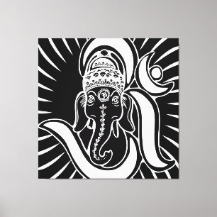 Impressão Em Tela ARTE GRÁFICA da PAREDE de 3FT x de 3FT GANESH