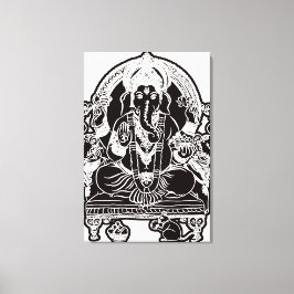 Impressão Em Tela ARTE GRÁFICO DE PAREDE GANESH 2FT x 3FT