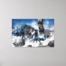 arte industrial fácil - paisagem de ficção científ