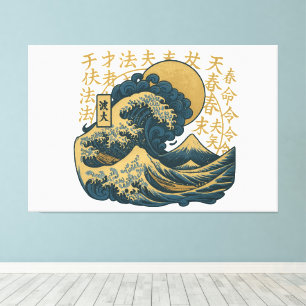 Impressão Em Tela arte japonesa premium design