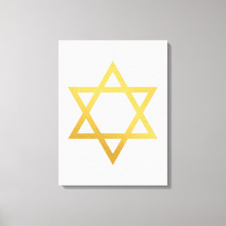 Impressão Em Tela Arte Judaica em Ouro Moderna para Parede - Peça 2 