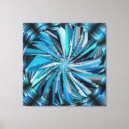 Impressão Em Tela Arte Mandala 