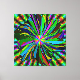 Impressão Em Tela Arte Mandala