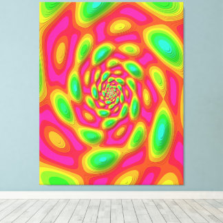 Impressão Em Tela Arte Mandala do Estado Quântico Próprio