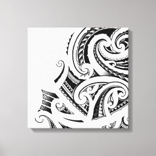 Impressão Em Tela Arte maori do tatuagem de Kirituhi