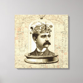 Impressão Em Tela Arte mecânica vitoriana do cloco-do-galo