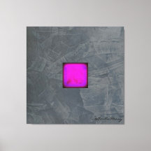 Arte Moderna Lavanda Cinza Ardesia Fúcsia