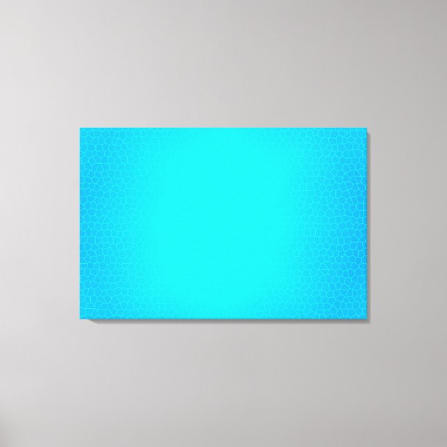 Impressão Em Tela Arte Moderna Luxuosa Vidro Manchado Azul Céu Sol (Frente)