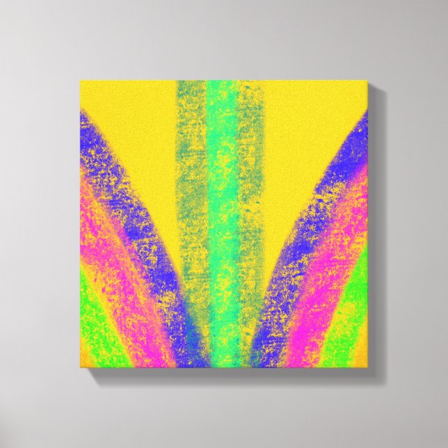 Impressão Em Tela Arte Original Abstrato (Frente)