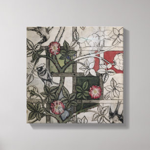 Impressão Em Tela Arte original para design de papel de parede 'Trel