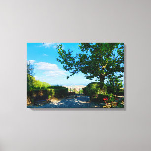 Impressão Em Tela Arte para Parede no Canva - Volterra, TOSCANA