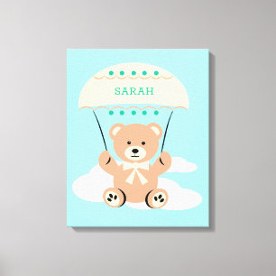 Impressão Em Tela Arte personalizada para parede de berçário