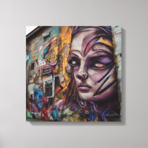 Arte Urbana em Edifício Abandonado