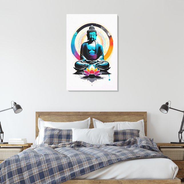Impressão Em Tela Arte Zen Budista (Insitu(Quarto))