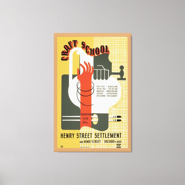 Impressão Em Tela Artesanato (Frente)