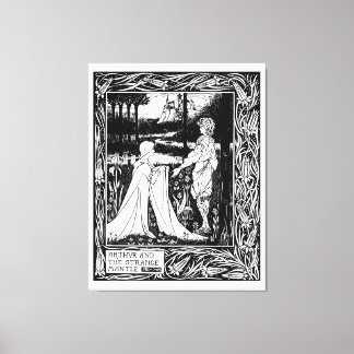 Impressão Em Tela Arthur e a estranha manta