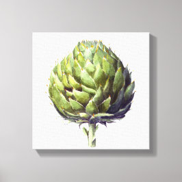 Impressão Em Tela Artichoke botânica aqucolor
