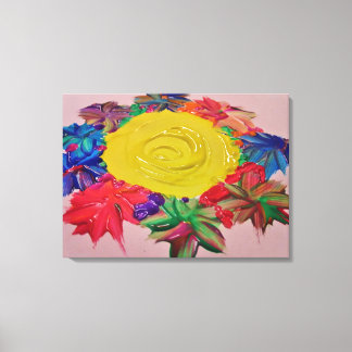 Impressão Em Tela Artista do Autismo Candy Waters