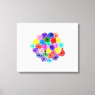 Impressão Em Tela Artista do Autismo Candy Waters