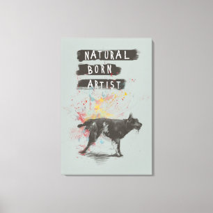 Impressão Em Tela artista nascer natural