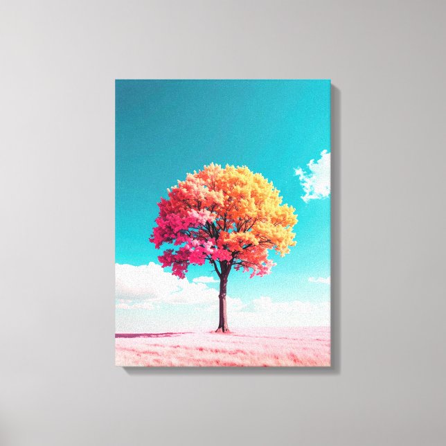 Impressão Em Tela árvore (Frente)